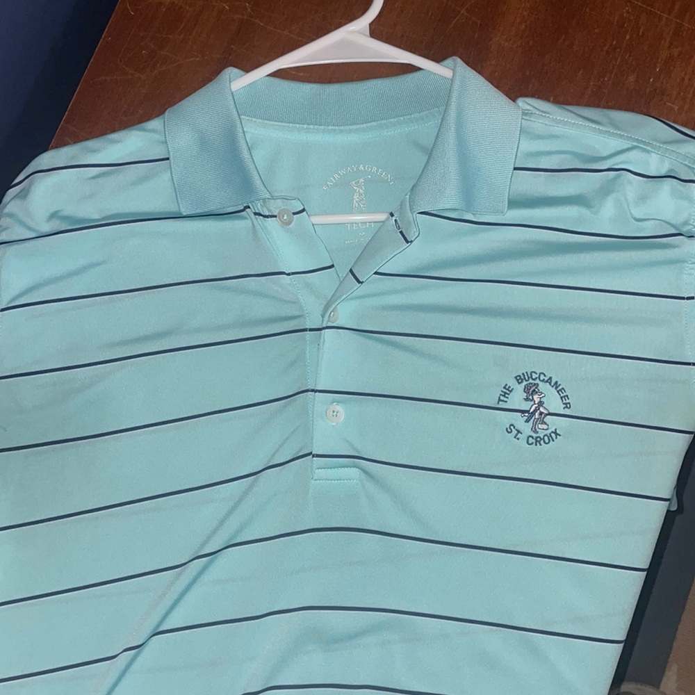 Fairway & Greene - Golf Polo. The Buccaneer at St. Croix